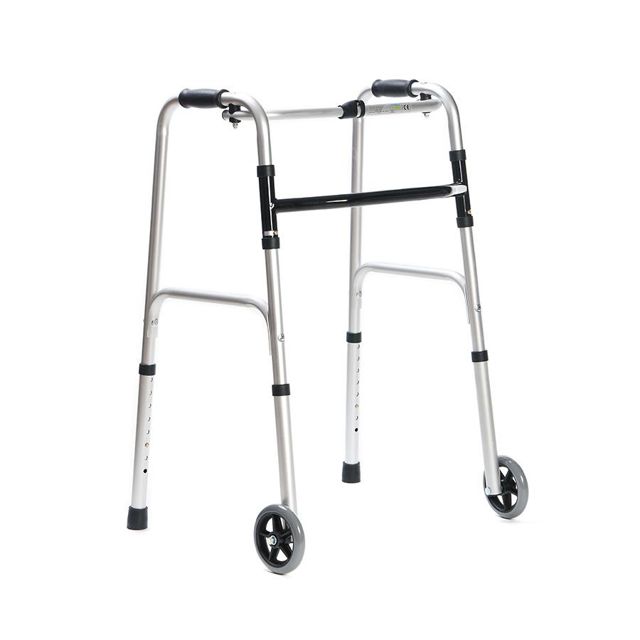 Déambulateur pliable à 2 roues