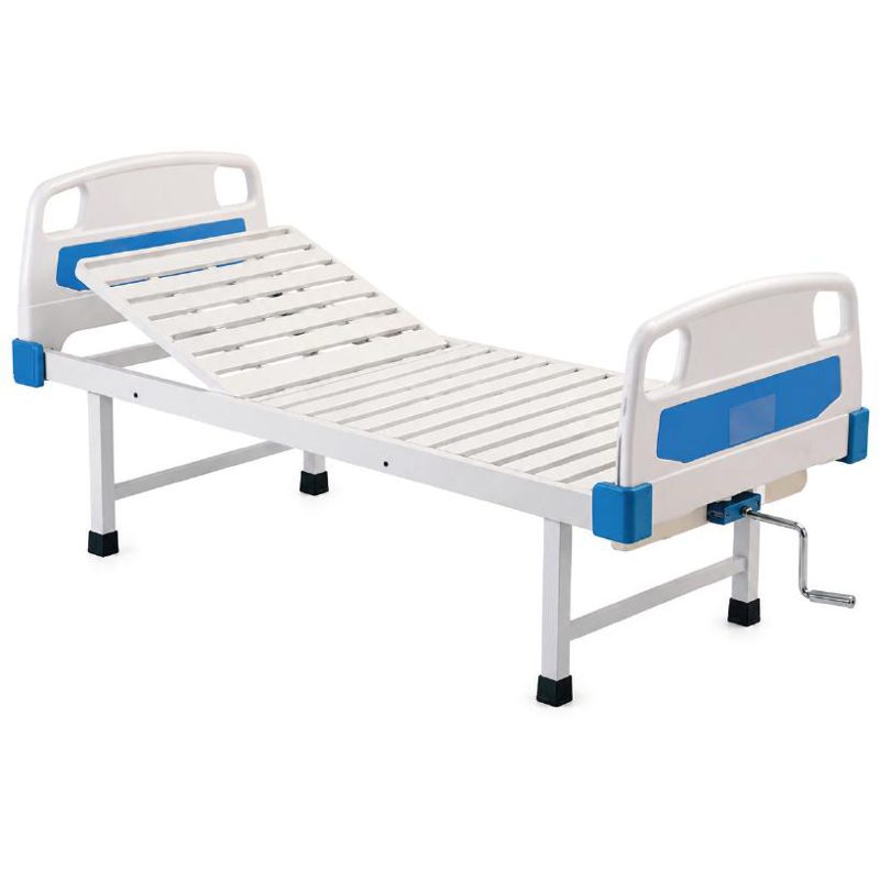 Lit d’hospitalisation manuel 1 manivelle – sans roues