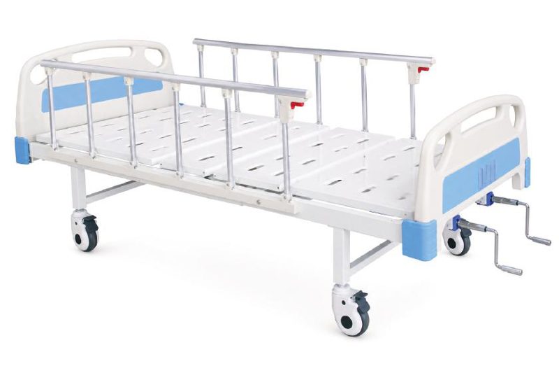Lit d’hospitalisation manuel 2 manivelles