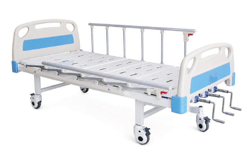 Lit d’hospitalisation manuel 3 manivelles