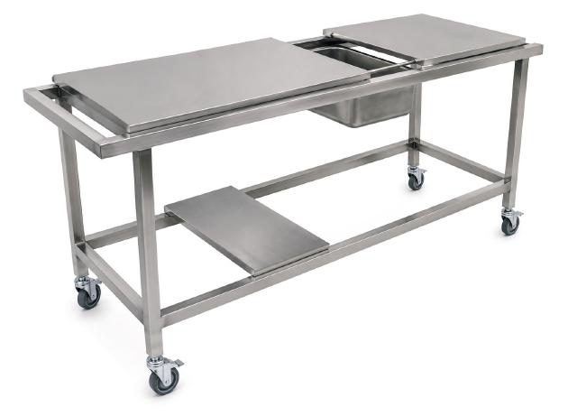 Table de pansement inox