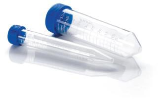 Tube à centrifugeuse stérile ou non stérile