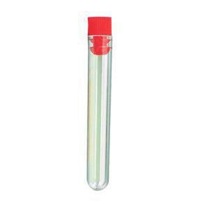 Tube à hémolyse avec bouchon rouge