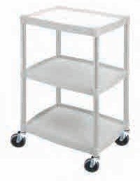 Chariot de soins 3 plateaux sans poignée KWF – Mobilier d'hospitalisation à Abidjan