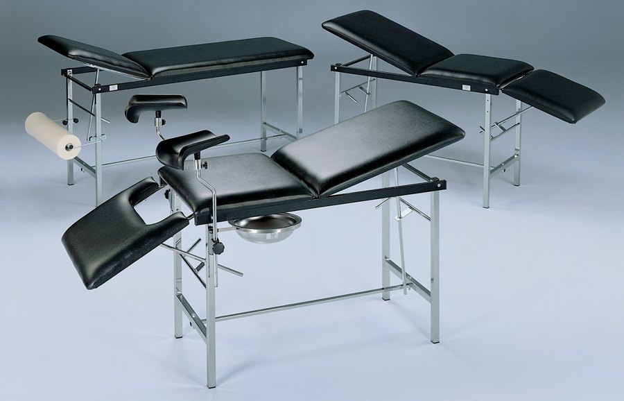 Divan d’examen 3 sections Titanox M600359 – Mobilier de consultation à Abidjan
