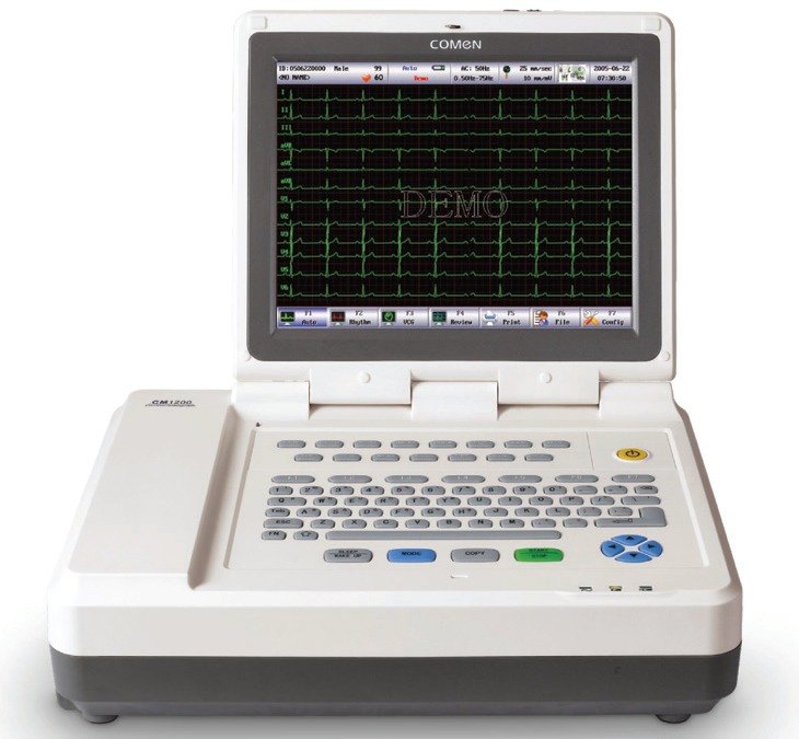 Électrocardiographe 12 canaux Comen CM1200