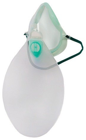 Masque à oxygène adulte, haute concentration, usage unique