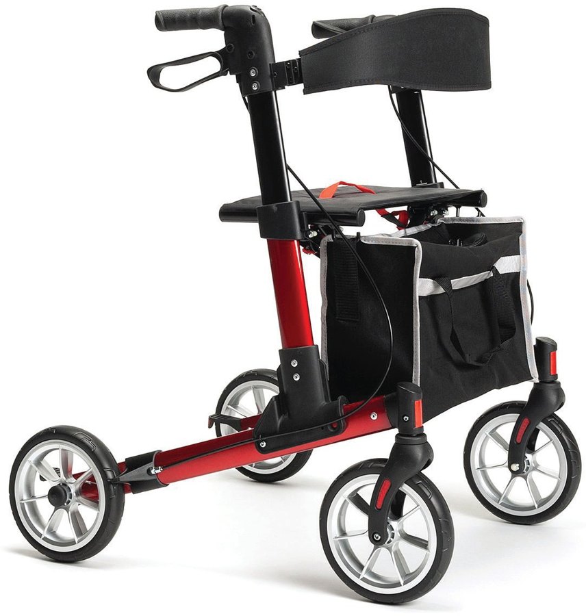 Rollator pliant ultra-compact Vermeiren Quava – Mobilité et transfert des patients à Abidjan