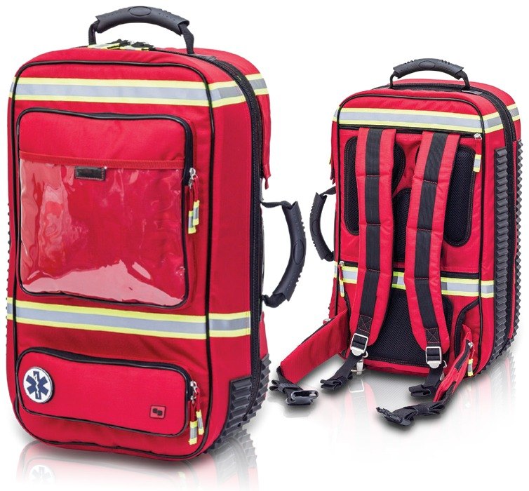 Sac d’urgence Elite Bags Emerair rouge
