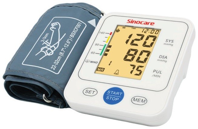 Tensiomètre électronique au bras Sinocare BSX-516 – Tensiomètres à Abidjan