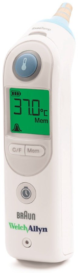 Thermomètre tympanique Welch Allyn Braun ThermoScan Pro 6000 – Thermomètres et oxymètres à Abidjan